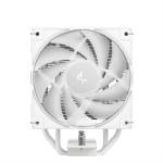 DeepCool CPU Cooler - AG400 WH ARGB V2 (31,6 dB; max, 128,93 m3/h; 4pin csatlakozó, 4 db heatpipe, 12cm, PWM, fehér) - Image 4