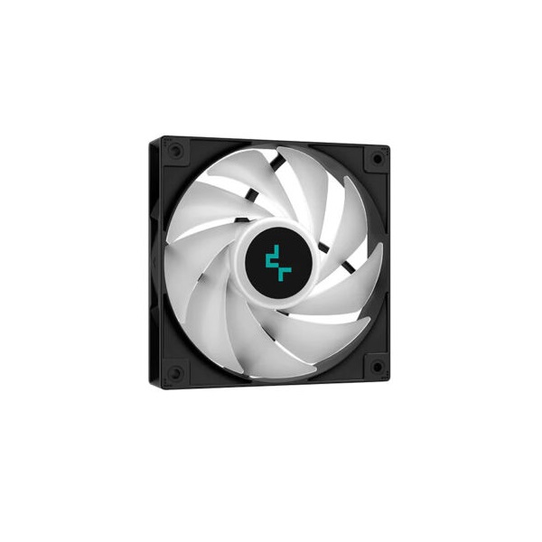 DeepCool CPU Cooler - AG500 BK ARGB (29,4 dB; max, 115,32 m3/h; 4pin csatlakozó, 5 db heatpipe, 12cm, PWM, LED) - Image 4