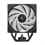 DeepCool CPU Cooler - AG500 BK ARGB V2 (29,4 dB; max, 115,32 m3/h; 4pin csatlakozó, 5 db heatpipe, 12cm, PWM, LED) - Image 4