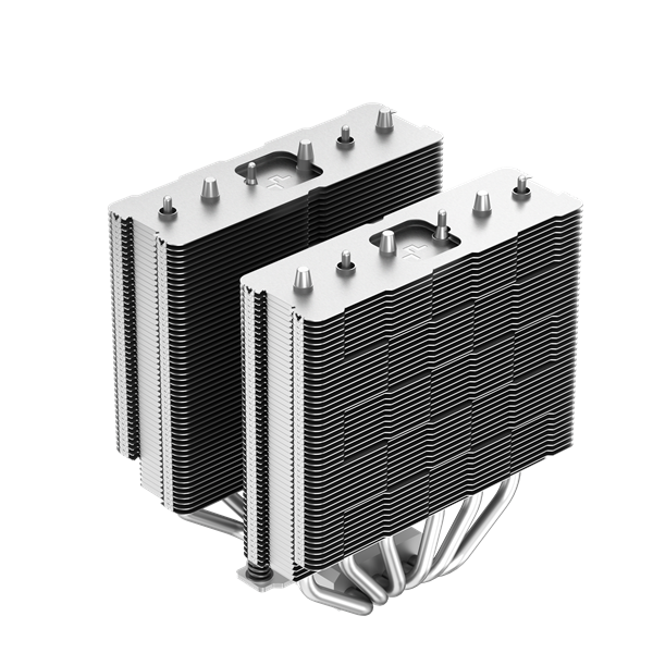 DeepCool CPU Cooler - AG620 (29,4 dB; max, 115,32 m3/h; 4pin csatlakozó, 6 db heatpipe, 12cm, PWM) - Image 7