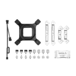 DeepCool CPU Cooler - AG620 (29,4 dB; max, 115,32 m3/h; 4pin csatlakozó, 6 db heatpipe, 12cm, PWM) - Image 9