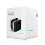 DeepCool CPU Cooler - AG620 (29,4 dB; max, 115,32 m3/h; 4pin csatlakozó, 6 db heatpipe, 12cm, PWM) - Image 10