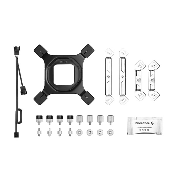 DeepCool CPU Cooler - AG620 BK ARGB (29,4 dB; max, 115,32 m3/h; 4pin csatlakozó, 6 db heatpipe, 12cm, PWM, LED) - Image 9