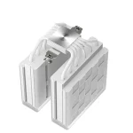 DeepCool CPU Cooler - AG620 WH ARGB V2 (29,4 dB; max, 115,32 m3/h; 4pin csatlakozó, 6 db heatpipe, 12cm, PWM, fehér) - Image 6