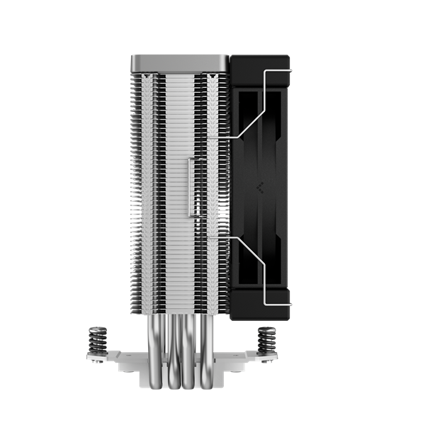 DeepCool CPU Cooler - AK400 (29 dB; max, 112,93 m3/h; 4pin csatlakozó, 4 db heatpipe, 12cm, PWM) - Image 3