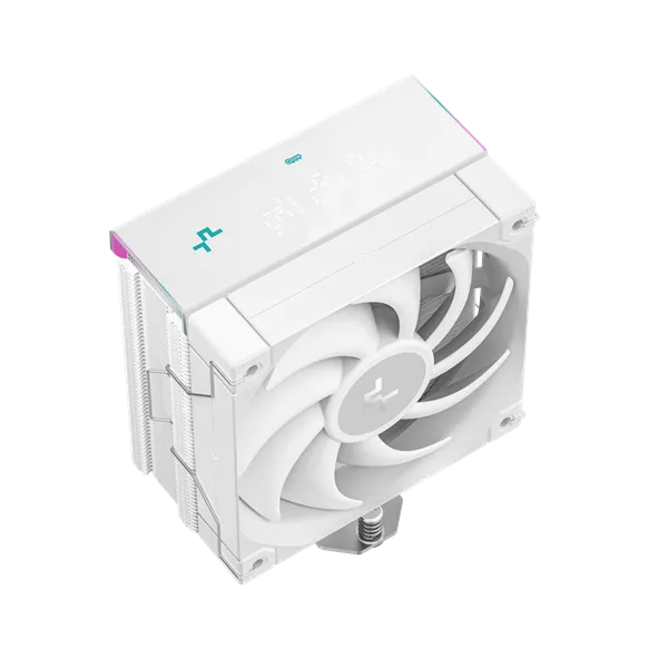 DeepCool CPU Cooler - AK400 DIGITAL PRO WH (25 dB; max, 103,45 m3/h; 4pin csatlakozó, 4 db heatpipe, 12cm, PWM, fehér) - Image 2