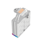 DeepCool CPU Cooler - AK400 DIGITAL PRO WH (25 dB; max, 103,45 m3/h; 4pin csatlakozó, 4 db heatpipe, 12cm, PWM, fehér) - Image 5