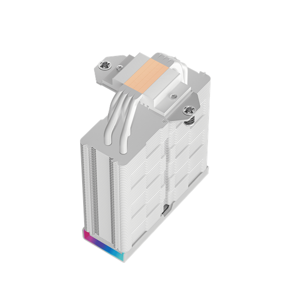 DeepCool CPU Cooler - AK400 DIGITAL PRO WH (25 dB; max, 103,45 m3/h; 4pin csatlakozó, 4 db heatpipe, 12cm, PWM, fehér) - Image 5