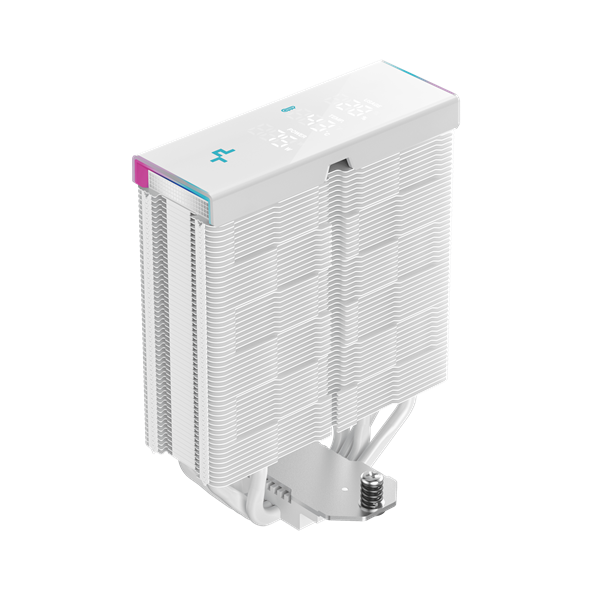 DeepCool CPU Cooler - AK400 DIGITAL PRO WH (25 dB; max, 103,45 m3/h; 4pin csatlakozó, 4 db heatpipe, 12cm, PWM, fehér) - Image 6