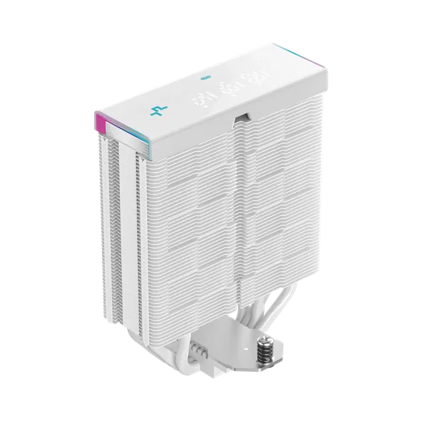 DeepCool CPU Cooler - AK400 DIGITAL PRO WH (25 dB; max, 103,45 m3/h; 4pin csatlakozó, 4 db heatpipe, 12cm, PWM, fehér) - Image 6