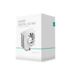 DeepCool CPU Cooler - AK400 DIGITAL SE WH (28 dB; max, 117,21 m3/h; 4pin csatlakozó, 4 db heatpipe, 12cm, PWM) - Image 9