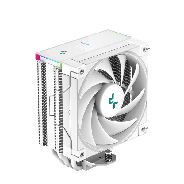 DeepCool CPU Cooler - AK400 Digital WH (28 dB; max, 117,21 m3/h; 4pin csatlakozó, 4 db heatpipe, 12cm, PWM, fehér) - Image 1