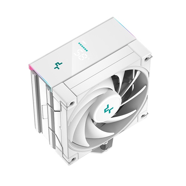 DeepCool CPU Cooler - AK400 Digital WH (28 dB; max, 117,21 m3/h; 4pin csatlakozó, 4 db heatpipe, 12cm, PWM, fehér) - Image 3