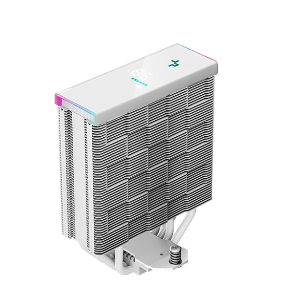 DeepCool CPU Cooler - AK400 Digital WH (28 dB; max, 117,21 m3/h; 4pin csatlakozó, 4 db heatpipe, 12cm, PWM, fehér) - Image 7