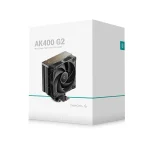 DeepCool CPU Cooler - AK400 G2 (31,45 dB; max, 107,7 m3/h; 4pin csatlakozó, 4 db heatpipe, 12cm, PWM) - Image 9