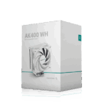 DeepCool CPU Cooler - AK400 WH (29 dB; max, 112,93 m3/h; 4pin csatlakozó, 4 db heatpipe, 12cm, PWM, fehér) - Image 10