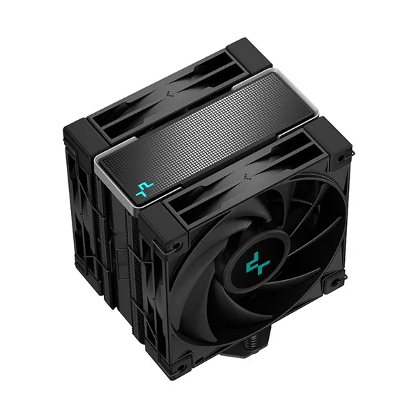 DeepCool CPU Cooler - AK400 ZERO DARK PLUS (28 dB; max, 101,02 m3/h; 4pin, 4 db heatpipe, 12cm, PWM) - Image 2