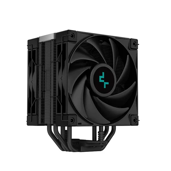 DeepCool CPU Cooler - AK400 ZERO DARK PLUS (28 dB; max, 101,02 m3/h; 4pin, 4 db heatpipe, 12cm, PWM) - Image 3