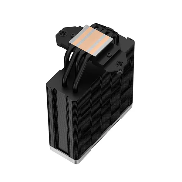 DeepCool CPU Cooler - AK400 ZERO DARK PLUS (28 dB; max, 101,02 m3/h; 4pin, 4 db heatpipe, 12cm, PWM) - Image 6