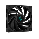 DeepCool CPU Cooler - AK400 ZERO DARK PLUS (28 dB; max, 101,02 m3/h; 4pin, 4 db heatpipe, 12cm, PWM) - Image 8