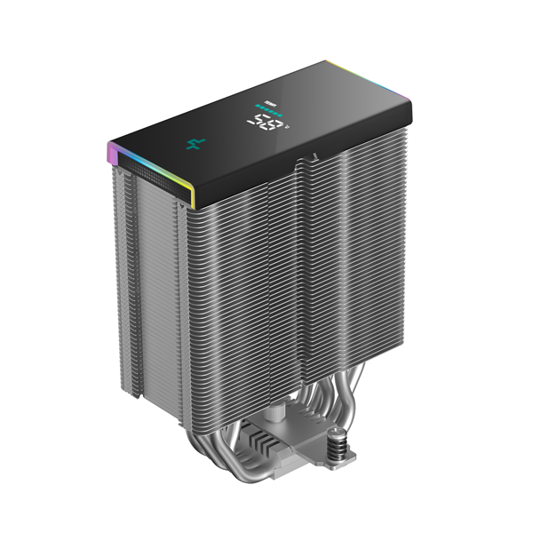 DeepCool CPU Cooler - AK500S DIGITAL SE (28dB; max, 117,21 m3/h; 4pin csatlakozó, 5 db heatpipe, 12cm, PWM) - Image 6