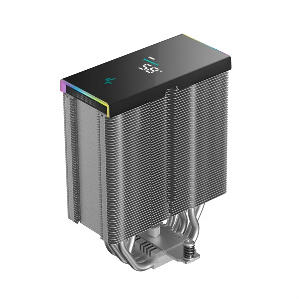 DeepCool CPU Cooler - AK500S DIGITAL SE (28dB; max, 117,21 m3/h; 4pin csatlakozó, 5 db heatpipe, 12cm, PWM) - Image 6