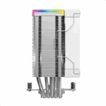 DeepCool CPU Cooler - AK500S DIGITAL SE WH (28dB; max, 117,21 m3/h; 4pin csatlakozó, 5 db heatpipe, 12cm, PWM, fehér) - Image 4