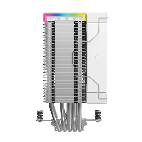 DeepCool CPU Cooler - AK500S DIGITAL SE WH (28dB; max, 117,21 m3/h; 4pin csatlakozó, 5 db heatpipe, 12cm, PWM, fehér) - Image 4