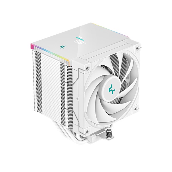 DeepCool CPU Cooler - AK500S Digital WH (28 dB; max, 117,21 m3/h; 4pin csatlakozó, 5 db heatpipe, 12cm, PWM, fehér) - Image 2