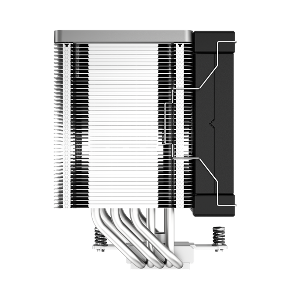 DeepCool CPU Cooler - AK500 (31,5 dB; max, 88,75 m3/h; 4pin csatlakozó, 5 db heatpipe, 12cm, PWM) - Image 5