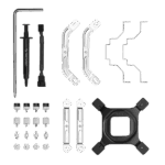 DeepCool CPU Cooler - AK500 (31,5 dB; max, 88,75 m3/h; 4pin csatlakozó, 5 db heatpipe, 12cm, PWM) - Image 9