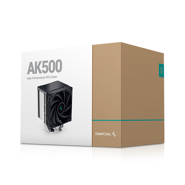 DeepCool CPU Cooler - AK500 (31,5 dB; max, 88,75 m3/h; 4pin csatlakozó, 5 db heatpipe, 12cm, PWM) - Image 10
