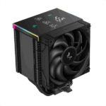 DeepCool CPU Cooler - AK500 DIGITAL PRO (28dB; max, 103,45 m3/h; 4pin csatlakozó, 5 db heatpipe, 12cm, PWM, fekete, RGB)