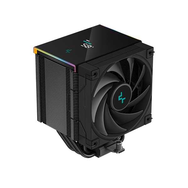 DeepCool CPU Cooler - AK500 Digital (28dB; max, 117,21 m3/h; 4pin csatlakozó, 5 db heatpipe, 12cm, PWM, fekete) - Image 2