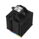 DeepCool CPU Cooler - AK500 Digital (28dB; max, 117,21 m3/h; 4pin csatlakozó, 5 db heatpipe, 12cm, PWM, fekete) - Image 5