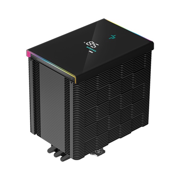 DeepCool CPU Cooler - AK500 Digital (28dB; max, 117,21 m3/h; 4pin csatlakozó, 5 db heatpipe, 12cm, PWM, fekete) - Image 6