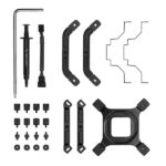 DeepCool CPU Cooler - AK500 Digital (28dB; max, 117,21 m3/h; 4pin csatlakozó, 5 db heatpipe, 12cm, PWM, fekete) - Image 8