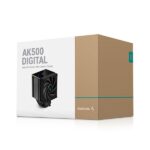 DeepCool CPU Cooler - AK500 Digital (28dB; max, 117,21 m3/h; 4pin csatlakozó, 5 db heatpipe, 12cm, PWM, fekete) - Image 9