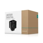 DeepCool CPU Cooler - AK500 Digital (28dB; max, 117,21 m3/h; 4pin csatlakozó, 5 db heatpipe, 12cm, PWM, fekete) - Image 9