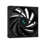 DeepCool CPU Cooler - AK500 ZERO DARK (31,5 dB; max, 88,75 m3/h; 4pin csatlakozó, 5 db heatpipe, 12cm, PWM) - Image 8