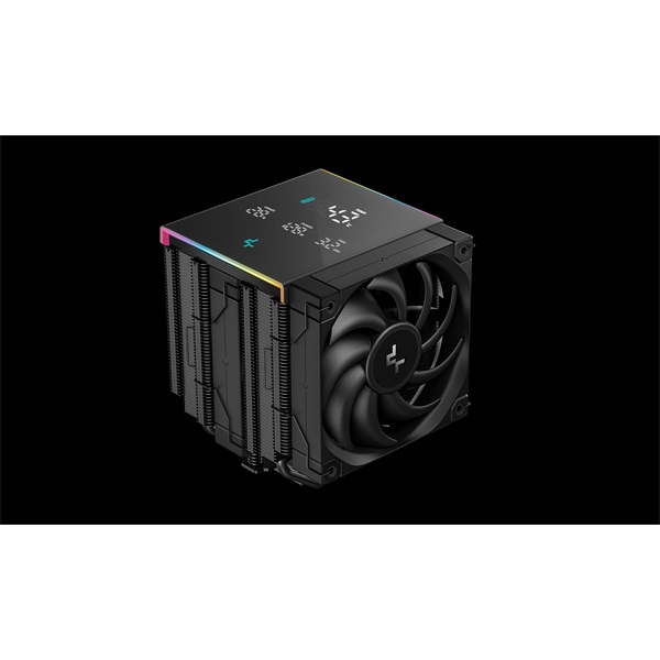 DeepCool_CPU_Cooler_-_AK620_DIGITAL_PRO_25_dB_max_10345_m3h_4pin_csatlakozo_6_db_heatpipe_2x12cm_PWM-i438126.jpg DeepCool CPU Cooler - AK620 DIGITAL PRO (25 dB; max, 103,45 m3/h; 4pin csatlakozó, 6 db heatpipe, 2x12cm, PWM) - Image 1