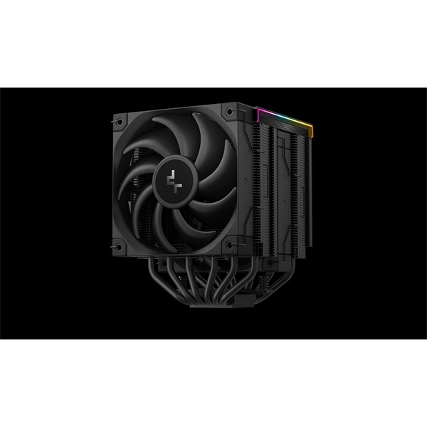 DeepCool CPU Cooler - AK620 DIGITAL PRO (25 dB; max, 103,45 m3/h; 4pin csatlakozó, 6 db heatpipe, 2x12cm, PWM) - Image 2