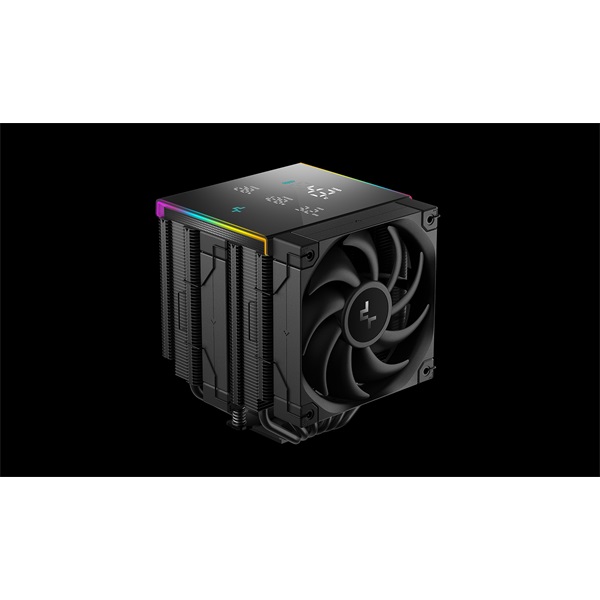 DeepCool CPU Cooler - AK620 DIGITAL PRO (25 dB; max, 103,45 m3/h; 4pin csatlakozó, 6 db heatpipe, 2x12cm, PWM) - Image 3