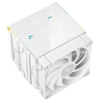 DeepCool CPU Cooler - AK620 DIGITAL PRO WH (25 dB; max, 103,45 m3/h; 4pin csatlakozó, 6 db heatpipe, 2x12cm, PWM, fehér) - Image 2