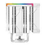 DeepCool CPU Cooler - AK620 DIGITAL PRO WH (25 dB; max, 103,45 m3/h; 4pin csatlakozó, 6 db heatpipe, 2x12cm, PWM, fehér) - Image 4
