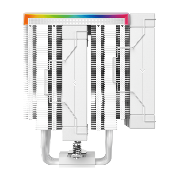 DeepCool CPU Cooler - AK620 DIGITAL PRO WH (25 dB; max, 103,45 m3/h; 4pin csatlakozó, 6 db heatpipe, 2x12cm, PWM, fehér) - Image 4