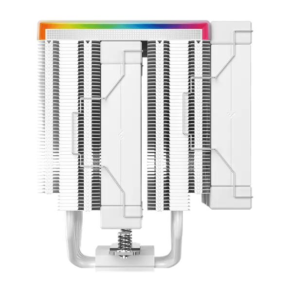 DeepCool CPU Cooler - AK620 DIGITAL PRO WH (25 dB; max, 103,45 m3/h; 4pin csatlakozó, 6 db heatpipe, 2x12cm, PWM, fehér) - Image 4