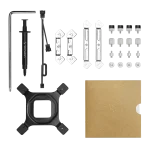 DeepCool CPU Cooler - AK620 DIGITAL PRO WH (25 dB; max, 103,45 m3/h; 4pin csatlakozó, 6 db heatpipe, 2x12cm, PWM, fehér) - Image 8