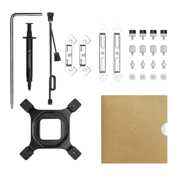 DeepCool CPU Cooler - AK620 DIGITAL PRO WH (25 dB; max, 103,45 m3/h; 4pin csatlakozó, 6 db heatpipe, 2x12cm, PWM, fehér) - Image 8