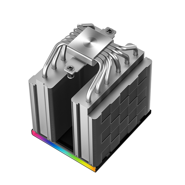 DeepCool CPU Cooler - AK620 DIGITAL SE (28 dB; max, 117,21 m3/h; 4pin csatlakozó, 6 db heatpipe, 2x12cm, PWM, RGB) - Image 6